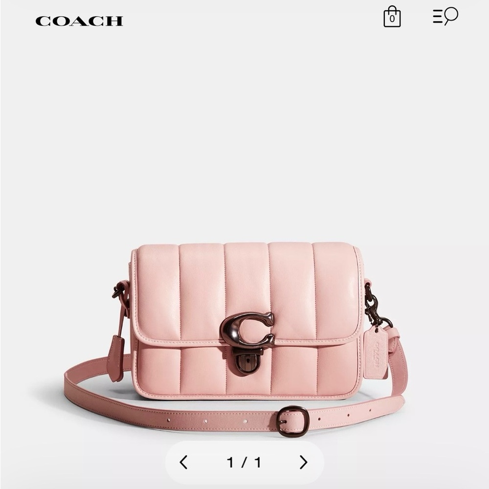Coach Blush Pink Chain Bag